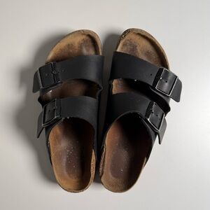Birkenstock Black Double Strap Arizona Sandals Women’s Size USA 7-7.5